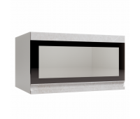 СКАЛА ГВПГС-800 Шкаф верхний горизонтальный глубокий высокий со стеклом