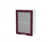 Ксения (Техно) ШВВС-500 шкаф высокий навесной со стеклом